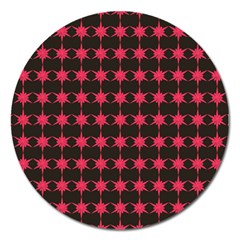 Pattern 143 Magnet 5  (round) by GardenOfOphir