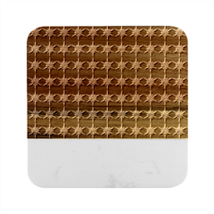 Pattern 143 Marble Wood Coaster (square) by GardenOfOphir