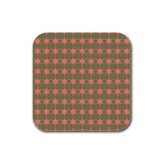 Pattern 146 Rubber Square Coaster (4 Pack) by GardenOfOphir