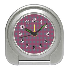Pattern 148 Travel Alarm Clock by GardenOfOphir