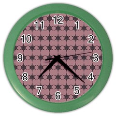 Pattern 151 Color Wall Clock by GardenOfOphir