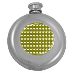 Pattern 153 Round Hip Flask (5 Oz) by GardenOfOphir