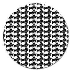 Pattern 156 Magnet 5  (round) by GardenOfOphir