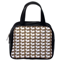 Pattern 161 Classic Handbag (one Side) by GardenOfOphir