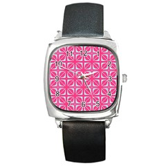 Pattern 164 Square Metal Watch by GardenOfOphir