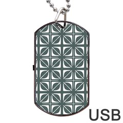 Pattern 167 Dog Tag Usb Flash (two Sides) by GardenOfOphir