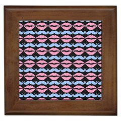 Pattern 172 Framed Tile by GardenOfOphir