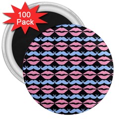 Pattern 172 3  Magnets (100 Pack) by GardenOfOphir