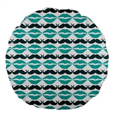 Pattern 171 Large 18  Premium Round Cushions by GardenOfOphir