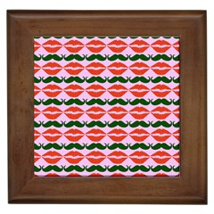 Pattern 174 Framed Tile by GardenOfOphir