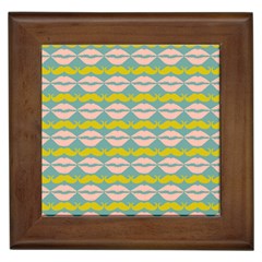 Pattern 176 Framed Tile by GardenOfOphir