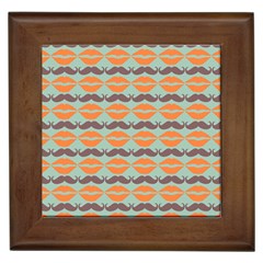 Pattern 178 Framed Tile by GardenOfOphir