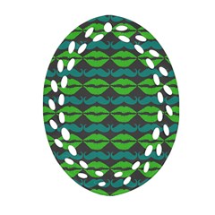 Pattern 179 Ornament (oval Filigree) by GardenOfOphir