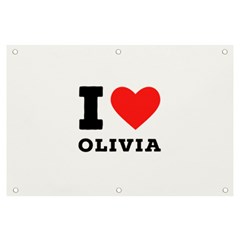 I Love Olivia Banner And Sign 6  X 4  by ilovewhateva