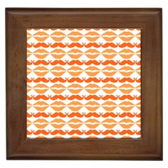 Pattern 181 Framed Tile by GardenOfOphir