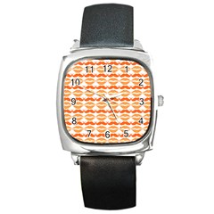 Pattern 181 Square Metal Watch