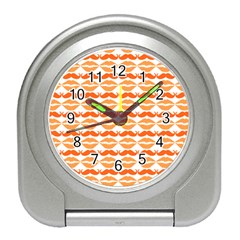 Pattern 181 Travel Alarm Clock by GardenOfOphir