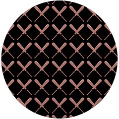 Pattern 183 Uv Print Round Tile Coaster by GardenOfOphir