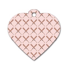 Pattern 185 Dog Tag Heart (Two Sides)