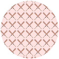 Pattern 185 Wooden Puzzle Round