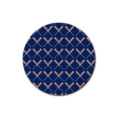 Pattern 187 Rubber Coaster (Round)