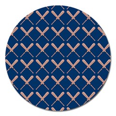 Pattern 187 Magnet 5  (round) by GardenOfOphir