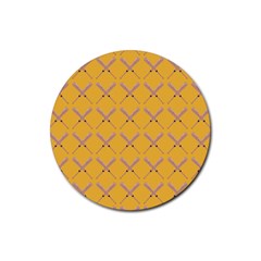 Pattern 189 Rubber Round Coaster (4 Pack) by GardenOfOphir