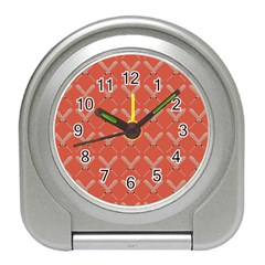Pattern 190 Travel Alarm Clock by GardenOfOphir