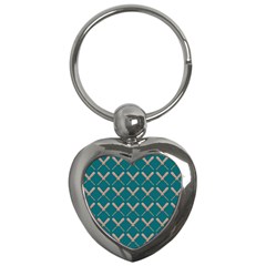 Pattern 191 Key Chain (heart) by GardenOfOphir