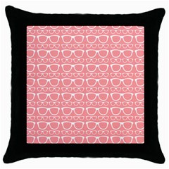 Pattern 205 Throw Pillow Case (black) by GardenOfOphir