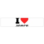 I love joyce Small Premium Plush Fleece Scarf Back