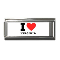 I Love Virginia Superlink Italian Charm (9mm) by ilovewhateva