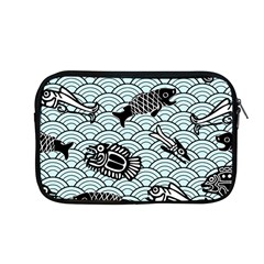 Fish Koi Ocean Sea Oriental Waves Apple Macbook Pro 13  Zipper Case by Semog4