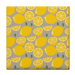 Lemon Background Lemon Wallpaper Face Towel by Semog4