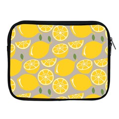 Lemon Background Lemon Wallpaper Apple Ipad 2/3/4 Zipper Cases by Semog4