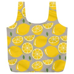 Lemon Background Lemon Wallpaper Full Print Recycle Bag (xl) by Semog4