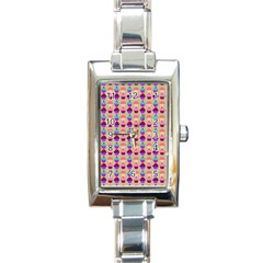 Pattern 208 Rectangle Italian Charm Watch by GardenOfOphir