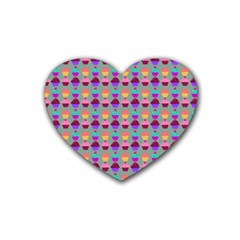 Pattern 209 Rubber Coaster (heart) by GardenOfOphir