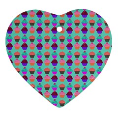 Pattern 210 Heart Ornament (two Sides) by GardenOfOphir