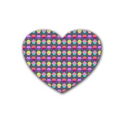 Pattern 212 Rubber Coaster (heart) by GardenOfOphir
