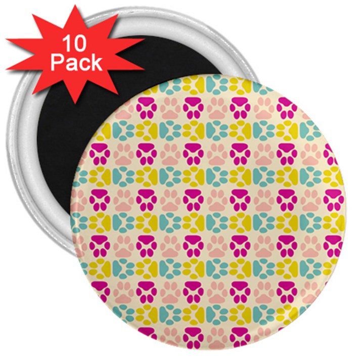 Pattern 214 3  Magnets (10 pack) 