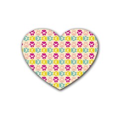 Pattern 214 Rubber Coaster (heart) by GardenOfOphir