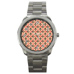 Pattern 216 Sport Metal Watch by GardenOfOphir