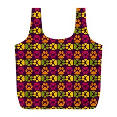 Pattern 218 Full Print Recycle Bag (l) by GardenOfOphir