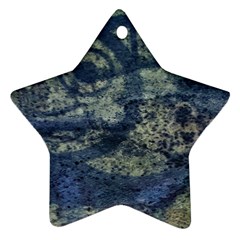 Elemental Beauty Abstract Print Ornament (star) by dflcprintsclothing