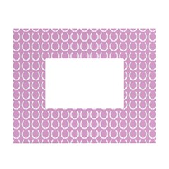 Pattern 237 White Tabletop Photo Frame 4 x6 