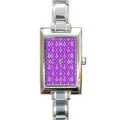 Pattern 245 Rectangle Italian Charm Watch by GardenOfOphir