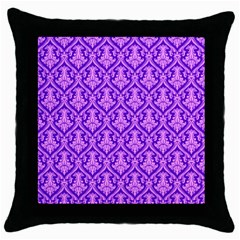 Pattern 245 Throw Pillow Case (black) by GardenOfOphir