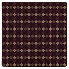 Pattern 254 Uv Print Square Tile Coaster  by GardenOfOphir