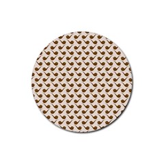 Pattern 265 Rubber Coaster (round) by GardenOfOphir